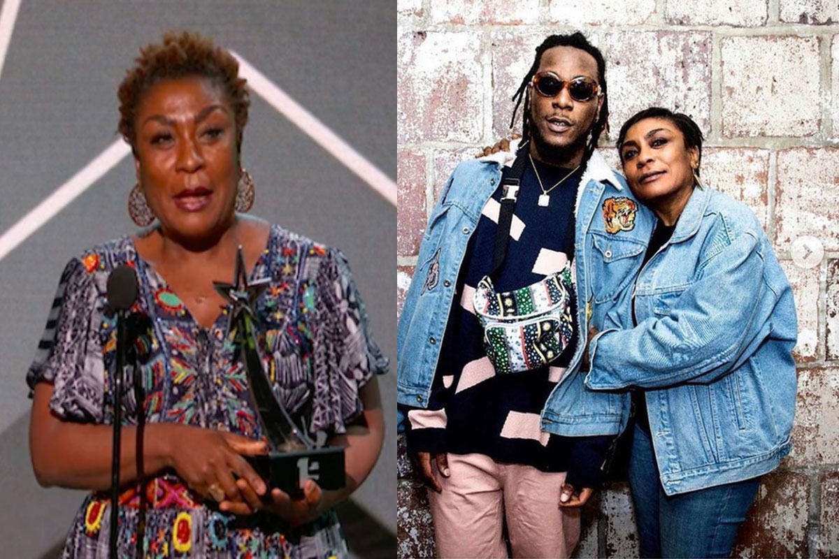 Burna Boy And Mother